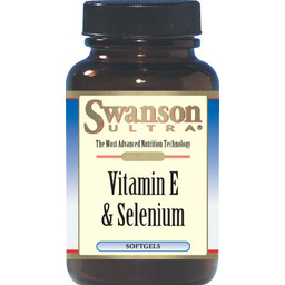 Swanson Witamina E & Selen 90kaps