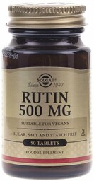 SOLGAR Rutyna 500 mg, 50 tabletek