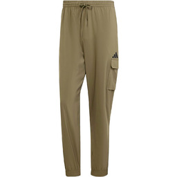 adidas Mężczyźni ESSENTIALS SMALL LOGO CARGP PANT, Olive