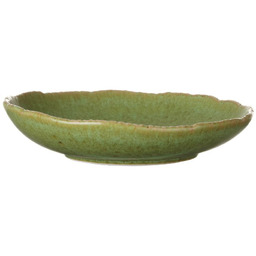 Talerz głęboki Edenic 220 mm zielona porcelana Fine