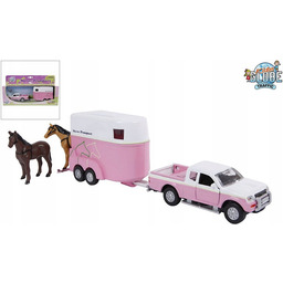 Mitsubishi L200 Z Przyczepą Dla Koni Kids Globe