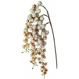 EUROFIRANY Kwiat dekoracyjny Flore 403111 78 cm Jasnoniebieski