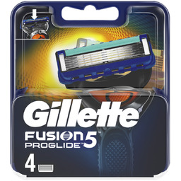 Gillette, Fusion Proglide Manual, 4 wymienne wkłady
