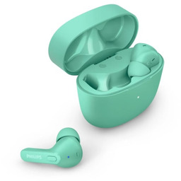 Bezprzewodowe słuchawki dokanałowe Philips18 h etui ładujące IPX4
