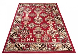 Edinos Bordowy dywan rustykalny P3-T98