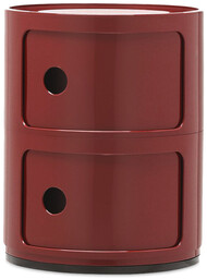 Kartell - Componibili 2 Stolik Burgundy