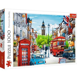TREFL Puzzle Premium Quality: Ulica Londynu 10557 (1000