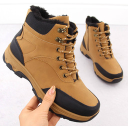 Trapery ocieplane botki trekkingowe camel Vanhorn 16318