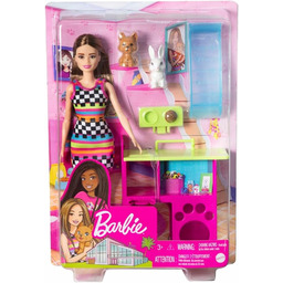 Barbie HGM62 Barbie I Domek Dla Zwierzaków