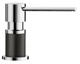 BLANCO Dozownik LATO czarny/chrom 526177 * -