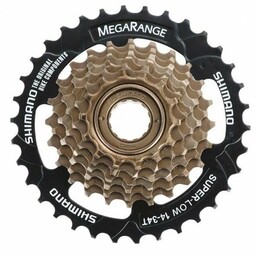 Wolnobieg Shimano MF-TZ500 7-rzędowy 14-34T brazowy
