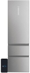 HAIER Lodówka HTW5620DNMG No Frost 205cm Inox