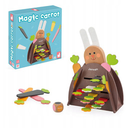 Janod Gra Strategiczna Familijna 2-4 graczy Magiczna marchewka