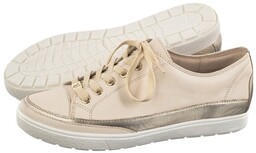 Półbuty Caprice Beżowe 9-23654-42 450 Cream Comb (CP405-a)