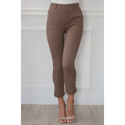 Spodnie cygaretki dzianinowe fango Jose