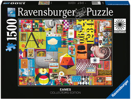 Ravensburger, puzzle, EAMES Collectors Edition, Domek z kart,