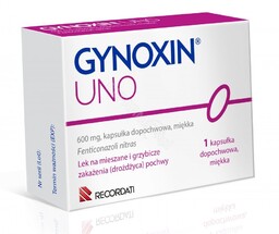 Gynoxin Uno, 1 kapsułka dopochwowa
