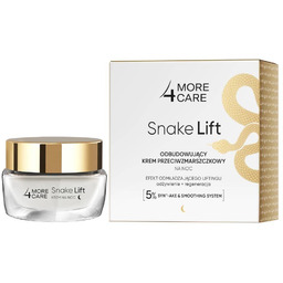 More4Care Snake Lift Odbudowujący krem przeciwzmarszczkowy na noc