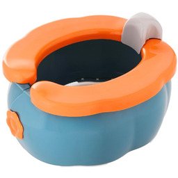 Nocnik składany turystyczny Banana blue-orange L