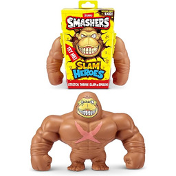 SMASHERS-SLAM HEROES - SERIA 1-GORILLA 1 (brązowa)