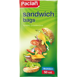 PACLAN Torebki śniadaniowe 136003 (50 sztuk)