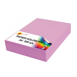 Papier kolorowy A4 80g wrzosowy 4821-100 4821-500, Ilość