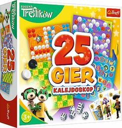 Kalejdoskop 25 gier Trefliki: Rodzina Treflików, gra planszowa,Trefl