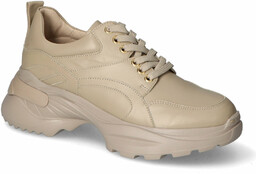 Sneakersy Karino 3990/007-P Jasny beż lico