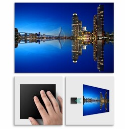 Plakat metalowy Rotterdam M