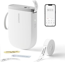 Niimbot D11-H Smart 1AA57281601, etykieciarka, biały + etykiety