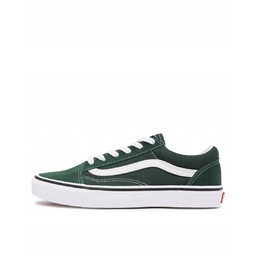 VANS TRAMPKI DAMSKIE ZIELONE Z BIAŁYM PASKIEM