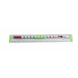 Linijka aluminiowa 20 cm z ołówkiem Penword JJ30430A20
