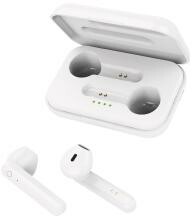 Forever TWE-110 Douszne Bluetooth 5.1 Biały Słuchawki bezprzewodowe