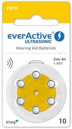 EVERACTIVE ULTRASONIC ROZM. 10 Bateria do aparatów słuchowych,