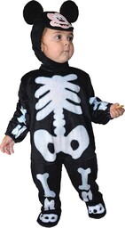 Ciao- Disney Baby Halloween Mickey Mouse Skeleton costume