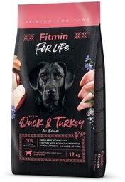 Fitmin Dog For Life Duck & Turkey -