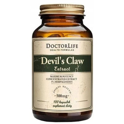 Suplement diety, Doctor Life, Devil''s Claw 500 Mg,
