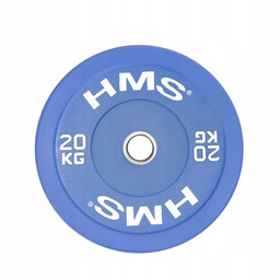 CBR20 Blue Talerz Olimpijski Bumper 20 Kg Hms