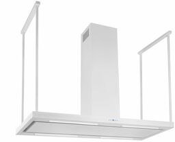 Okap wyspowy Centropolis White Matt 120 cm