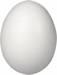 Rayher jajko ze styropianu, 2-częściowe, 26 cm, 2