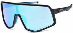 Arctica Sportowe okulary przeciwsłoneczne z niebieską lustrzanką