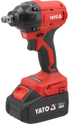 Yato KLUCZ UDAROWY BEZSZCZOTKOWY 18V, 1/2'', 350NM -