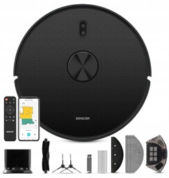 Robot Sprzątający Odkurzacz Automatyczny Bluetooth Sencor SRV9120BK 2600mAh