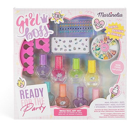 AQUARIUS MARTINELIA SUPER GIRL MEGA NAIL ART, zestaw