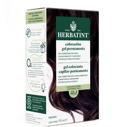 Herbatint Trwały żel do farbowania włosów 4M kasztanowy