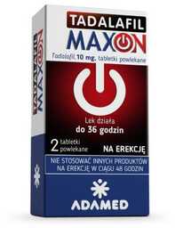Tadalafil Maxon 10 mg, 2 tabl. powl.