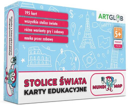 Karty Edukacyjne Stolice Świata MundiMap - ArtGlob