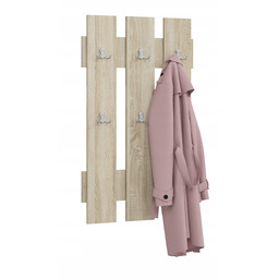 Wieszak Ścienny Do Przedpokoju Dąb Sonoma Santago W1