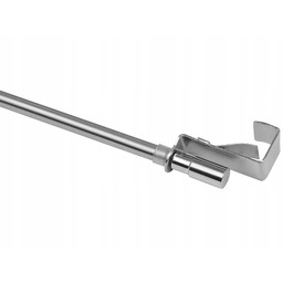 Karnisz mini rozsuwany Brass teleskopowy 100% metalowy 45-75cm