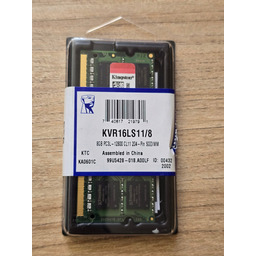 Pamięć Ram Kingston 8GB DDR3L 1600MHz So-dimm PC3L-12800